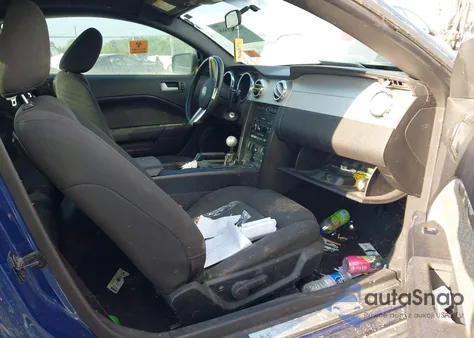 2006 Ford Mustang V6 из США, поврежденный, VIN 1ZVFT80N865251496